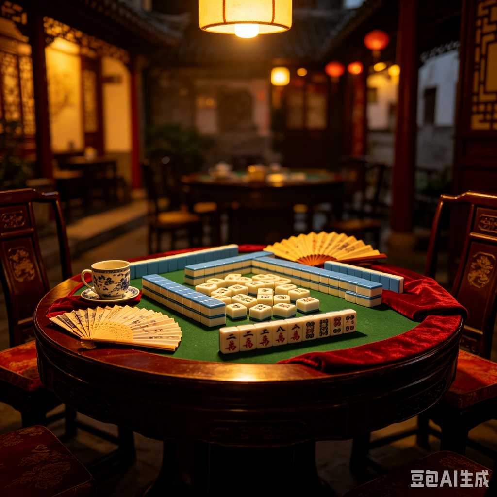 mahjong table cover mat