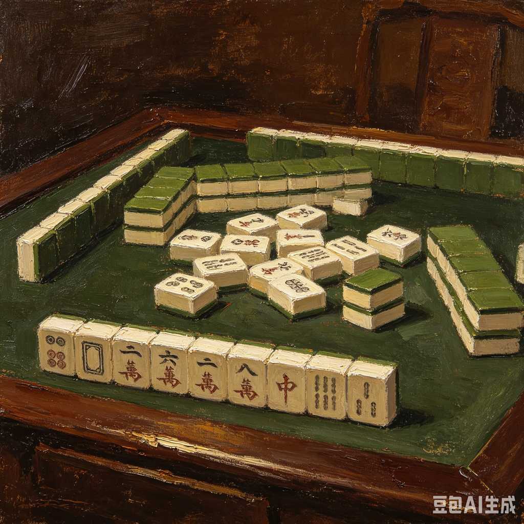 mini mahjong set for travel