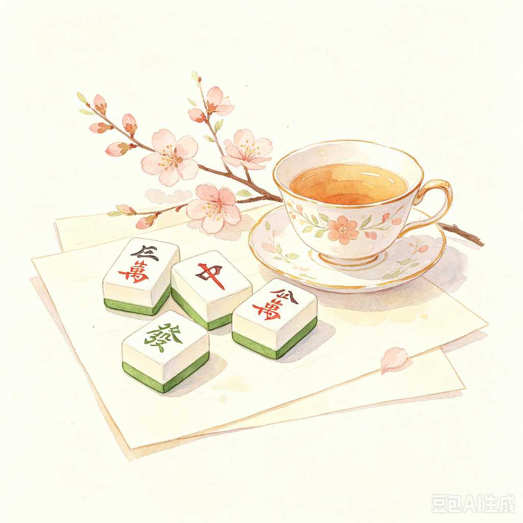 american mah jongg set with card