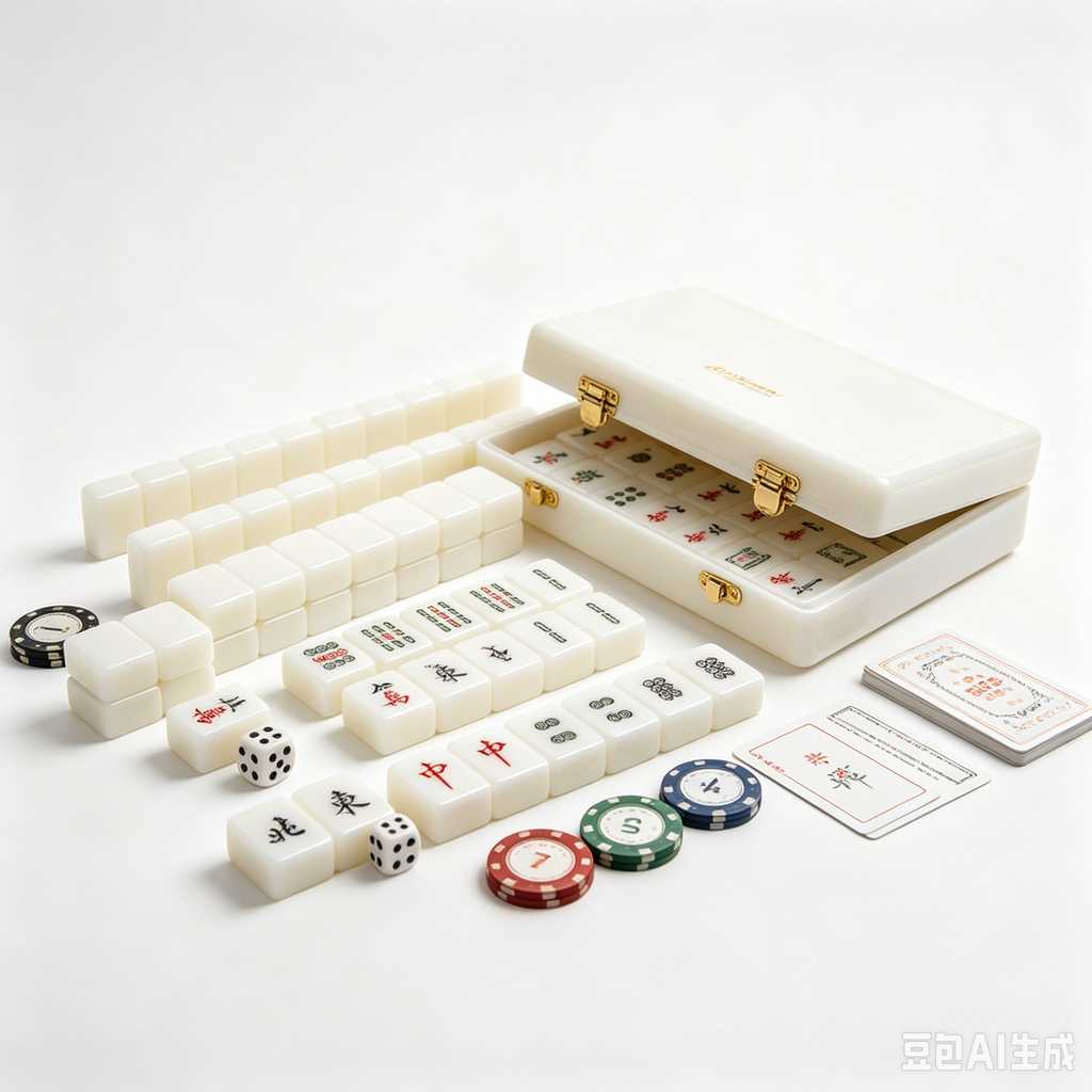 premium mahjong accessory set